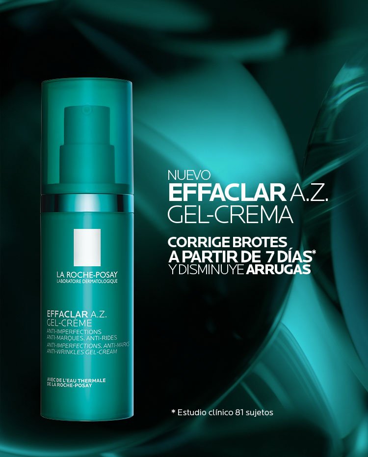 EFFACLAR AZ. IDEAL PARA PIELES ADULTAS Y SENSIBLES Y CON TENDENCIA AL ACNÉ