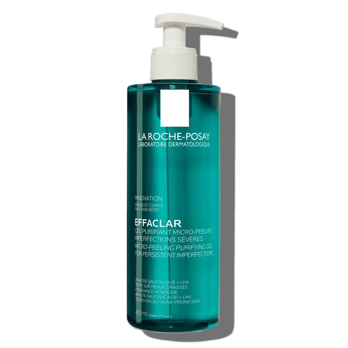 Effaclar Micro Peeling Purifying Gel 400ml 2% Salicylic Acid Oily Skin FSS