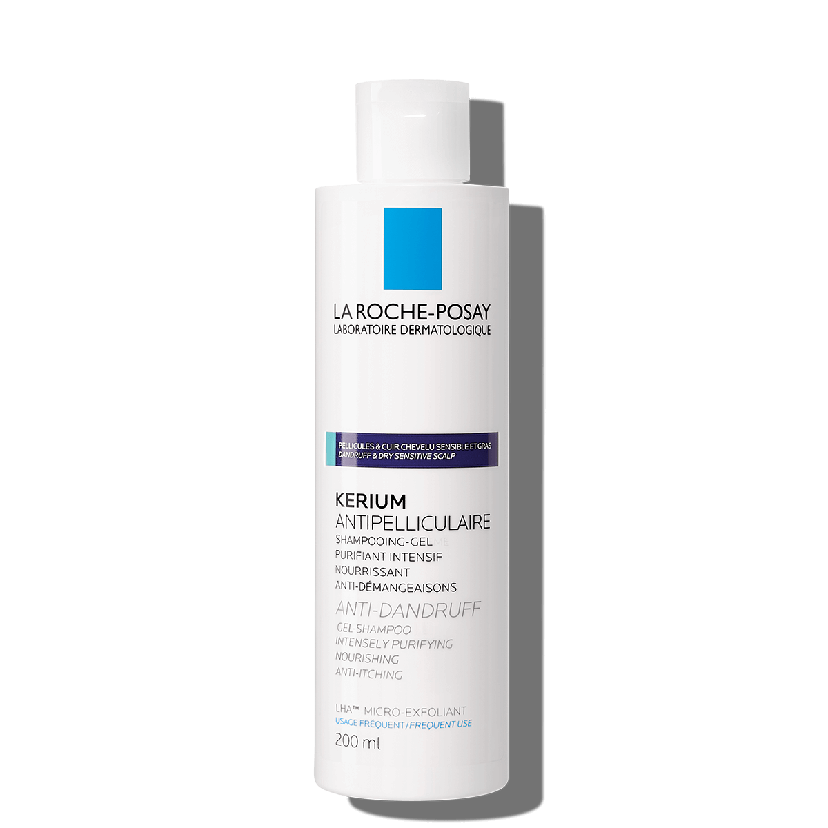 KERIUM SHAMPOO PARA CASPA GRASA CUERO CABELLUDO SENSIBLE